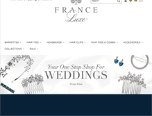 Tablet Screenshot of franceluxe.com